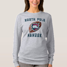 T-shirt Équipe du Pôle Nord Nanook 🎅 Football 🏈 Père Noë