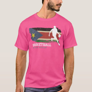 T-shirt Équipe du Sud-Soudan de basket-ball B-ball masculi