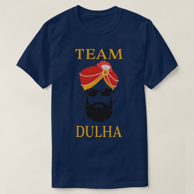 T-shirt Équipe Dulha (Design devant)