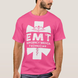 T-shirt Équipe Emt Technicien Médicale D'Urgence Docteur E
