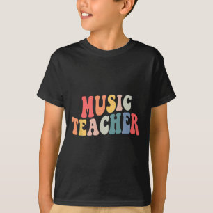 T-shirt Équipe Enseignante Musique super Professeur Retour