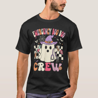T-shirt Équipe ER Boo Drôle Infirmière de salle d'urgence 