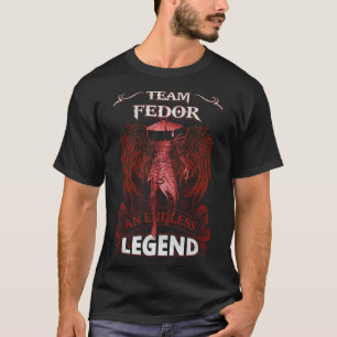 T-shirt Équipe FEDOR - Une LÉGENDE sans fin