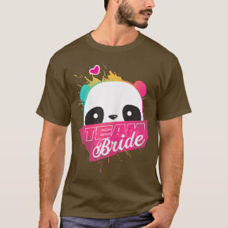 T-shirt Équipe féminine de la mariée - Enterrement de vie