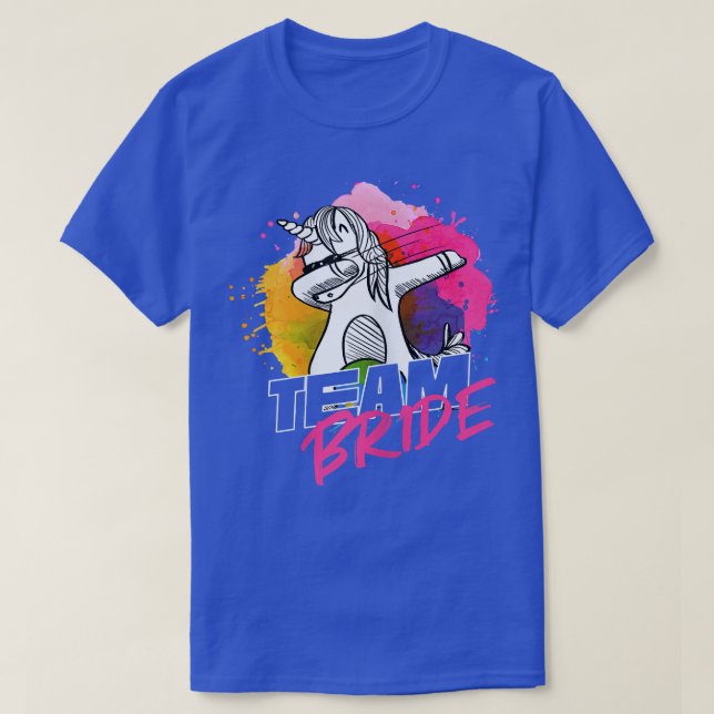 T-shirt Équipe Femme Mariée Femmes Bachelorette Hen Night  (Design devant)