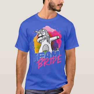 T-shirt Équipe Femme Mariée Femmes Bachelorette Hen Night 
