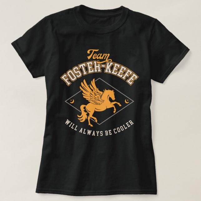 T-shirt Équipe Foster Keefe KOTLC Foxfire Academy Black Sw (Design devant)