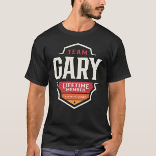 T-shirt Équipe Gary Membre à vie Nom amusant Gary