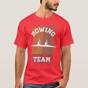 T-shirt Équipe Guinée-Bissau de remorquage Oarswoman Rower