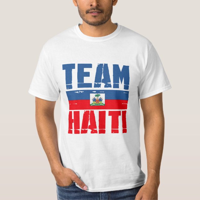 T-SHIRT ÉQUIPE HAÏTI (Devant)