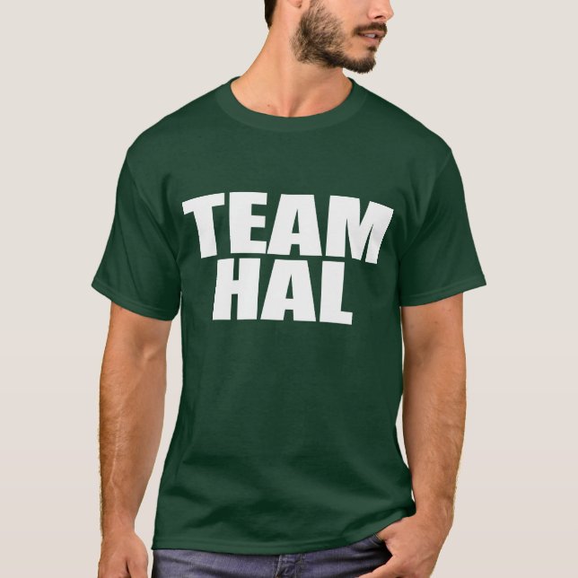 T-shirt Équipe Hal (vert) (Devant)