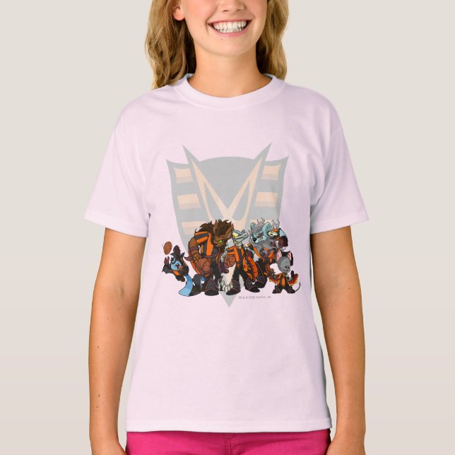 T-shirt Équipe Haunted Woods Group (Devant)