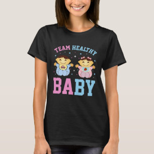 T-shirt Équipe Heathy Baby Genre Faire-part Grossesse Re