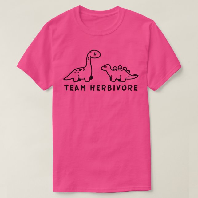 T-shirt Équipe Herbivore 2 (Design devant)