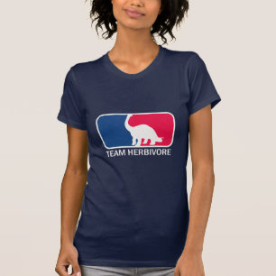T-shirt Équipe Herbivore Vegetarian Vegetarian Vegetarian