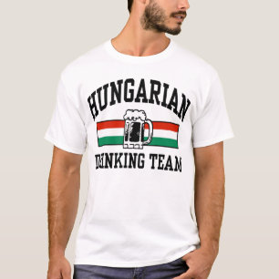 T-shirt Équipe hongroise de boisson