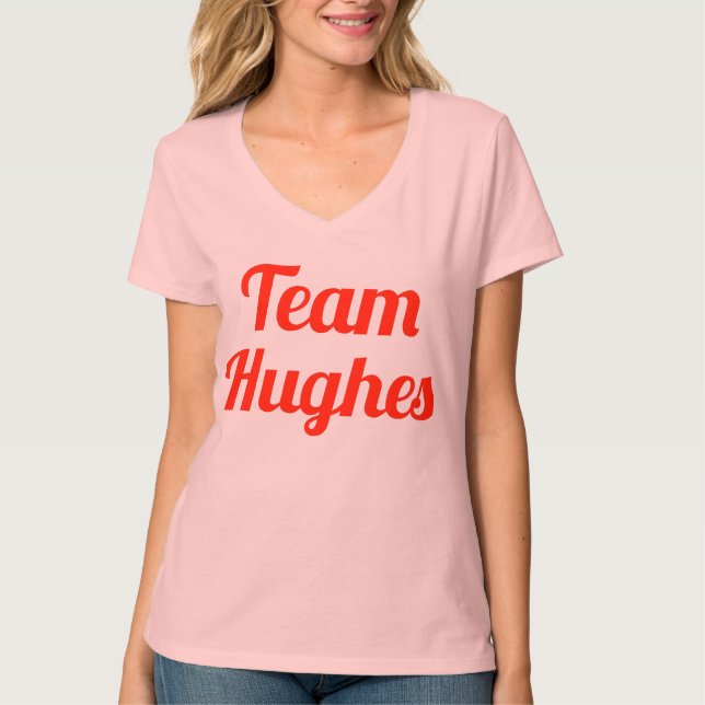 T-shirt Équipe Hughes (Devant)