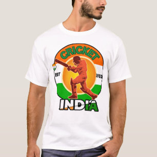 T-shirt Équipe Inde Cricket