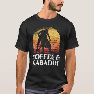 T-shirt Équipe Indienne De Café Et Kabaddi Sport Raider C