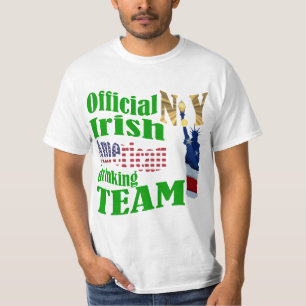 T-shirt Équipe irlandaise américaine de New York