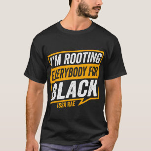 T-shirt Équipe Issa Rae : Tout Le Monde Black Cheval