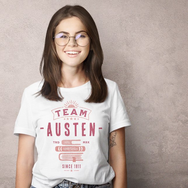 T-shirt Équipe Jane Austen (Créateur téléchargé)