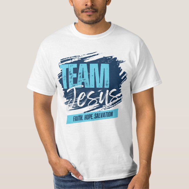T-shirt Équipe Jésus (Devant)