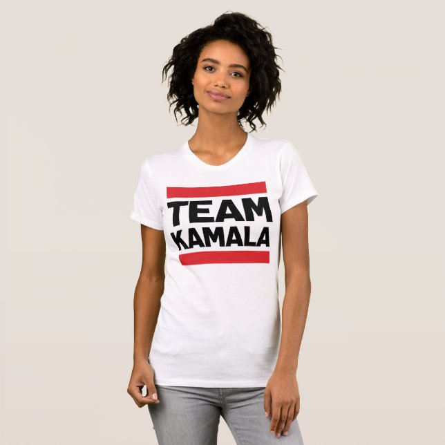 T-SHIRT ÉQUIPE KAMALA (Devant entier)