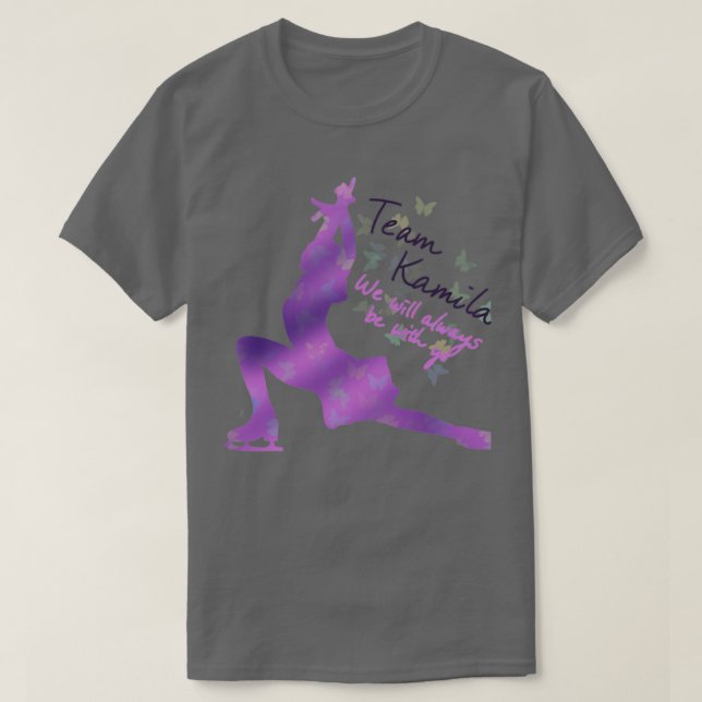 T-shirt Équipe kamila Kamila Valieva en souvenir (Design devant)