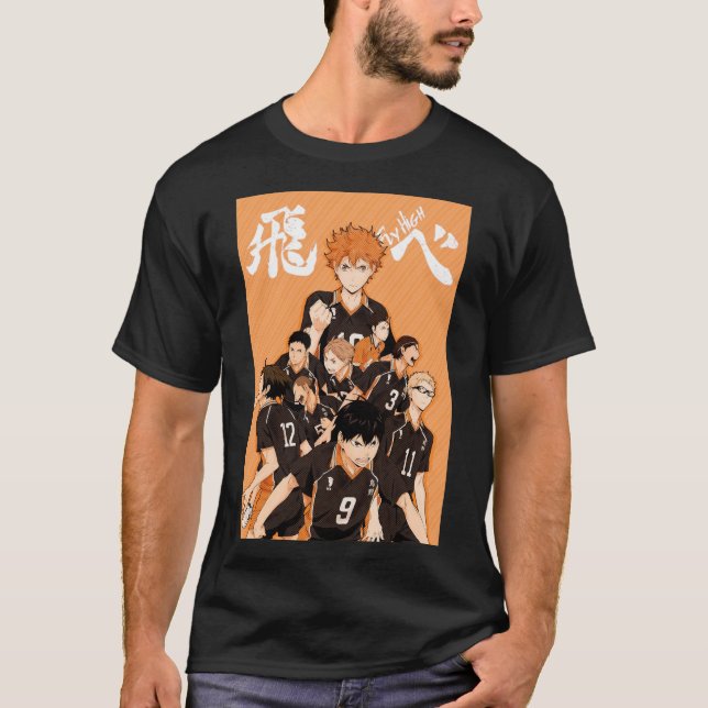 T-shirt Équipe Karasuno ! ! (Devant)