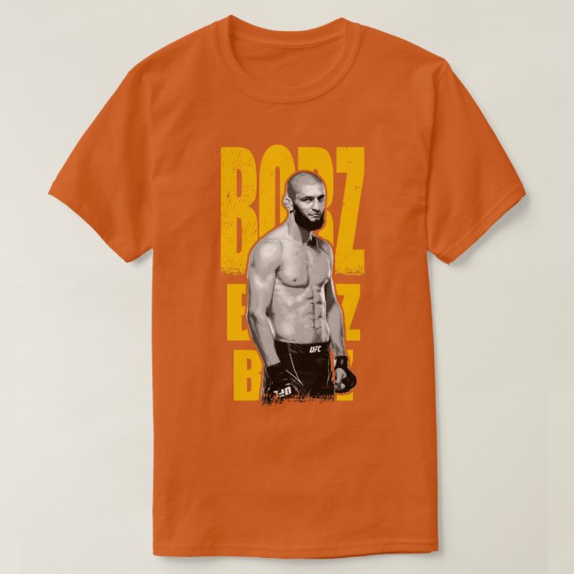 T-shirt Équipe Khamzat Borz Chimaev (Design devant)