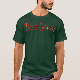 T-shirt Équipe Marié Carreaux Rouges