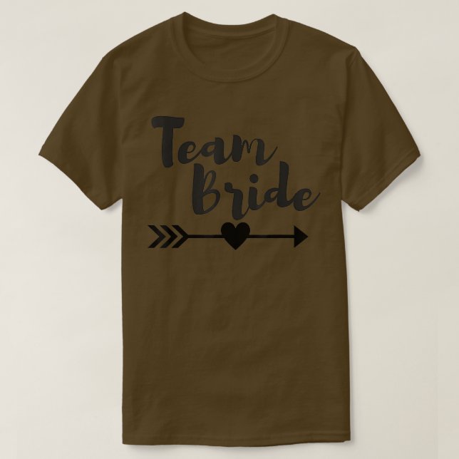 T-shirt Équipe Mariée Enterrement de Vie de Jeune Fille Ma (Design devant)