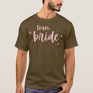 T-shirt Équipe Mariée Funny Bachelorette Set pour la fête