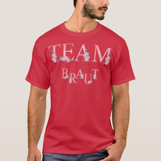 T-shirt Équipe Mariée JGA enterrement de vie de jeune fill