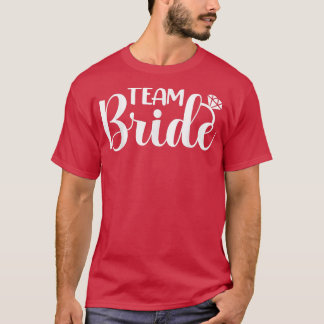 T-shirt Équipe Mariée Mariage assorti EVJF Bride