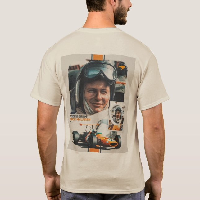 T-shirt ÉQUIPE McLaren MCL38 FORMULE 1 - Tee (Dos)