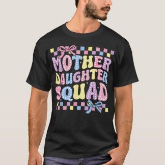 T-shirt Équipe Mère Fille Tenues Assorties Maman Mère