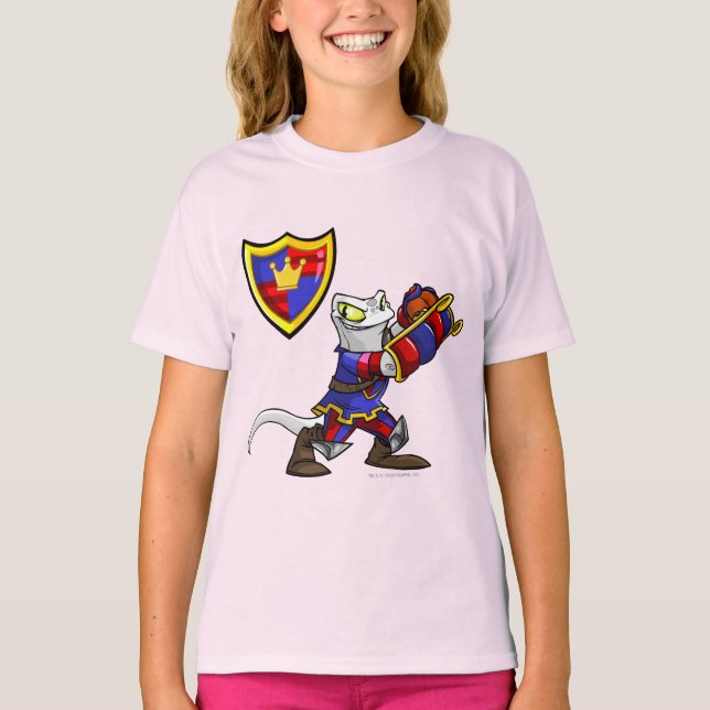 T-shirt Équipe Meridell Capitaine 1 (Devant)