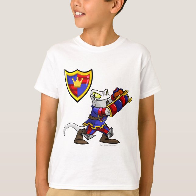 T-shirt Équipe Meridell Capitaine 1 (Devant)