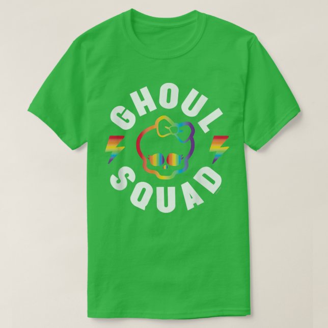 T-shirt Équipe Monster High Pride Ghoul (Design devant)