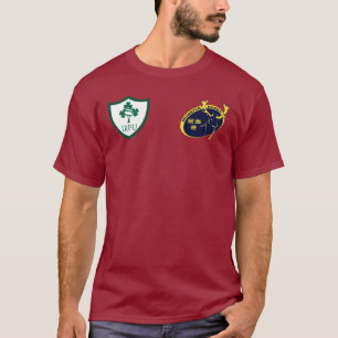 T-SHIRT ÉQUIPE MUNSTER-IRLANDE DE RUGBY 