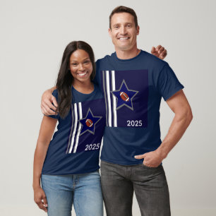 T-shirt Équipe MVB Esprit de fan 2025 Star Football- Texas