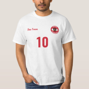 T-shirt Équipe nationale d'Autriche personnalisée Jersey