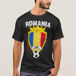T-shirt Équipe nationale de football de Roumanie Coupe Dra