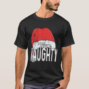 T-shirt Équipe Naughty Famille Correspondant Pyjamas Garço