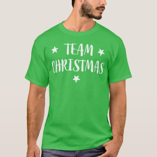 T-shirt Équipe Noël Star Christmas Marché de Noël france
