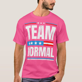 T-shirt Équipe Normale Vintage Us Flag Patriots