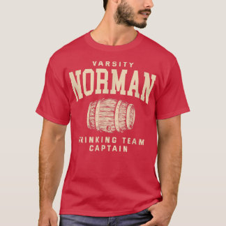T-shirt Équipe Norman Boire Capitaine Oklahoma Craft Beer