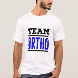 T-shirt Équipe Ortho Orthopédique Orthopédique Infirmi